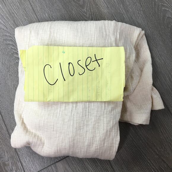 NWT Free People Beach Womens Ivory Maxi Dress Criss Cross Back Long Sleeve XS - Picture 9 of 10